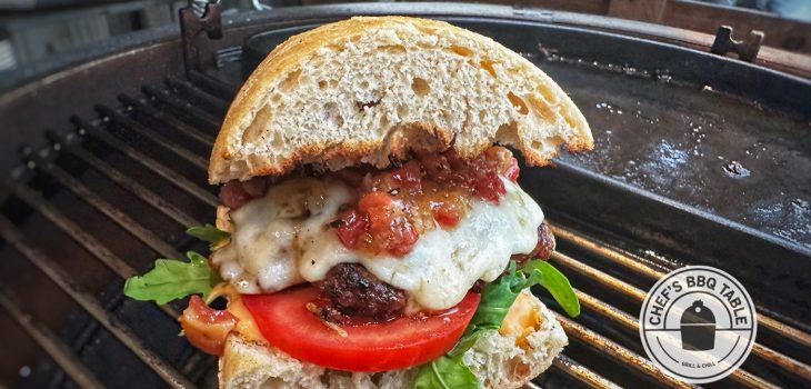 Italian smash burger recept | ChefsBBQTable